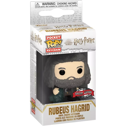 Funko Pop! Rubeus Hagrid Pocket Pop! Keychain Holiday Box