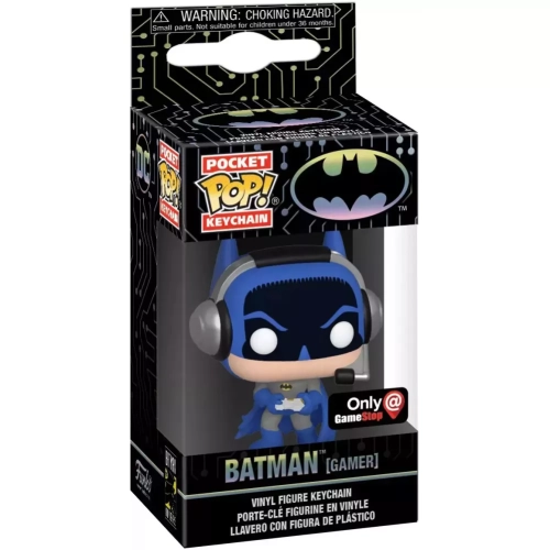 Funko Pop! Batman [Gamer] Pocket Pop! Keychain Heroes Box