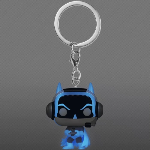 Funko Pop! Batman [Gamer] Pocket Pop! Keychain Glows in the Dark