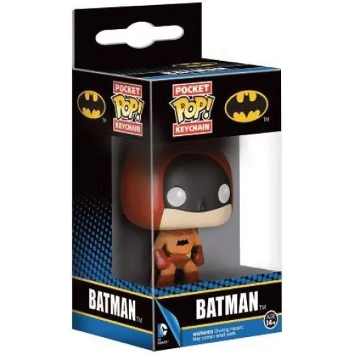 Funko Pop! Batman Pocket Pop! Keychain Orange Heroes Box