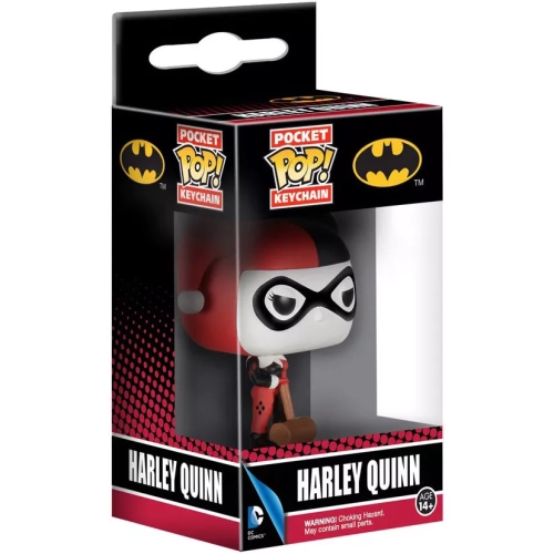 Funko Pop! Harley Quinn Pocket Pop! Keychain Batman Box