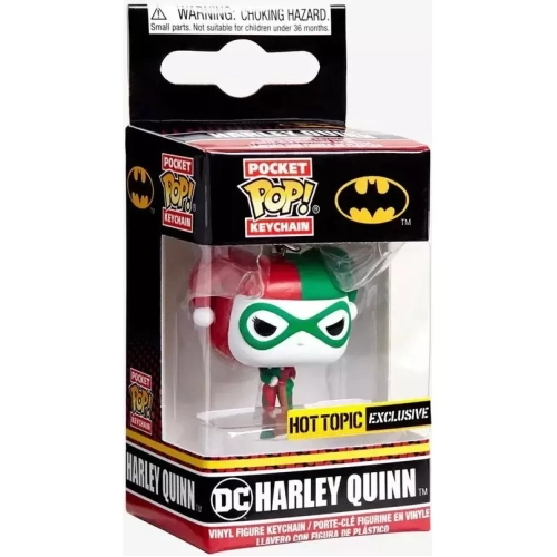 Funko Pop! Harley Quinn Pocket Pop! Keychain Holiday Box