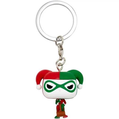 Funko Pop! Harley Quinn Pocket Pop! Keychain Holiday