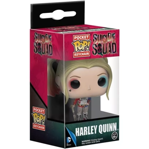 Funko Pop! Harley Quinn Pocket Pop! Keychain Suicide Squad Box