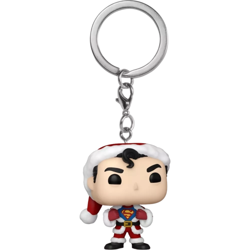 Funko Pop! Superman Pocket Pop! Keychain in Holiday Sweater