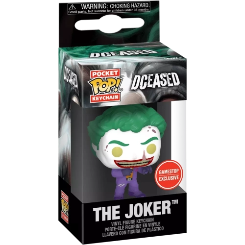 Funko Pop! The Joker Pocket Pop! Keychain DCeased Heroes Box