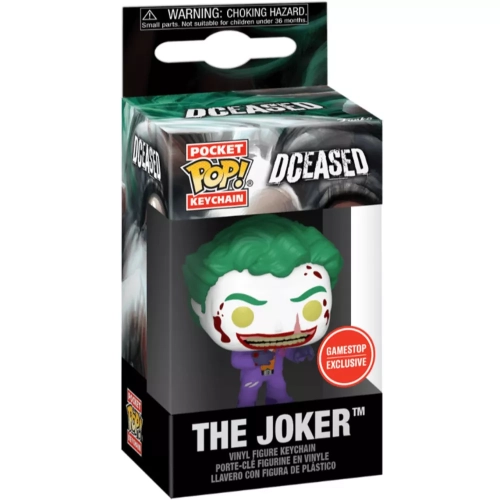 Funko Pop! The Joker Pocket Pop! Keychain Bloody DCeased Box