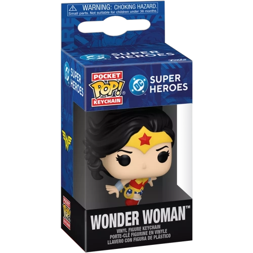 Funko Pop! Wonder Woman Pocket Pop! Keychain New Classics Box