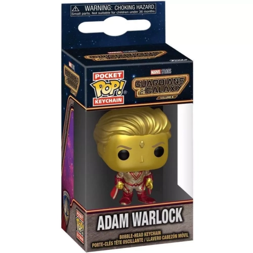 Funko Pop! Adam Warlock Pocket Pop! Keychain Marvel Studios Guardians of the Galaxy Volume 3 Box