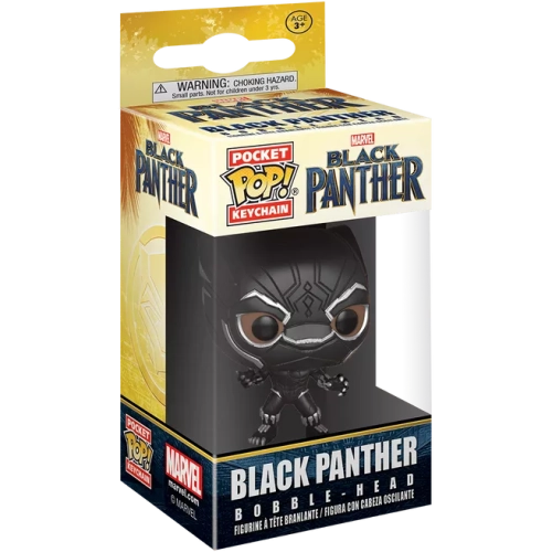 Funko Pop! Black Panther Pocket Pop! Keychain Masked Box