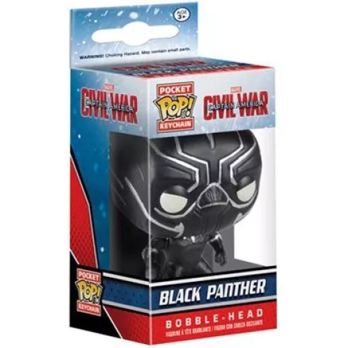 Funko Pop! Black Panther Pocket Pop! Keychain Marvel Captain America Civil War Box