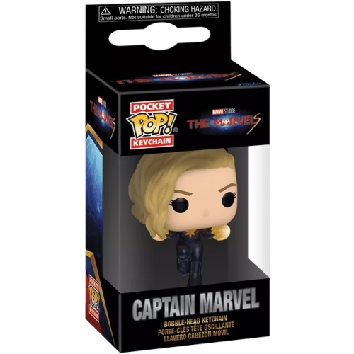 Funko Pop! Captain Marvel Pocket Pop! Keychain Marvel Studios The Marvels Box