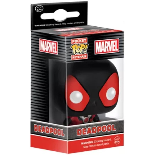 Funko Pop! Deadpool Pocket Pop! Keychain Inverse Marvel Box