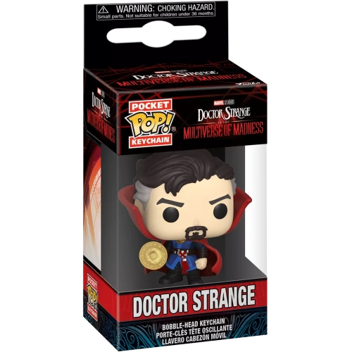 Funko Pop! Doctor Strange Pocket Pop! Keychain Marvel Studios Doctor Strange in the Multiverse of Madness Box