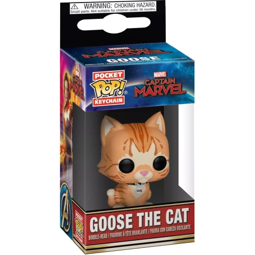 Funko Pop! Goose the Cat Pocket Pop! Keychain Marvel Captain Marvel Box