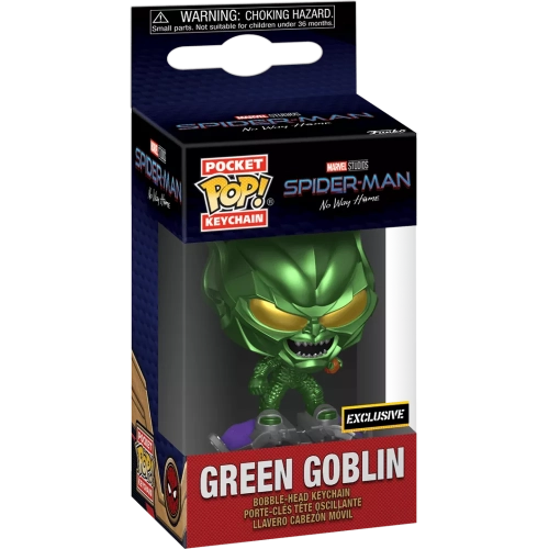 Funko Pop! Green Goblin Pocket Pop! Keychain Marvel Studios Spider-Man No Way Home Box