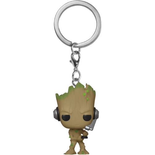Funko Pop! Groot (Gamer) Pocket Pop! Keychain Marvel