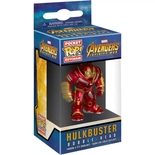 Funko Pop! Hulkbuster Pocket Pop! Keychain Marvel Avengers Infinity War Box