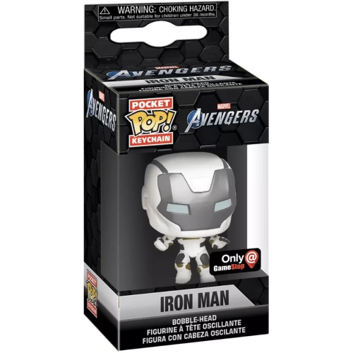 Funko Pop! Iron Man Pocket Pop! Keychain Marvel Avengers Box