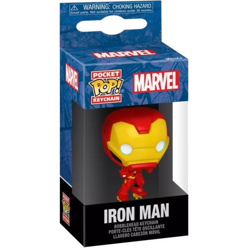 Funko Pop! Iron Man Pocket Pop! Keychain New Classic Box