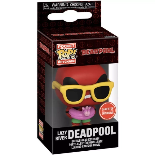 Funko Pop! Lazy River Deadpool Pocket Pop! Keychain Box