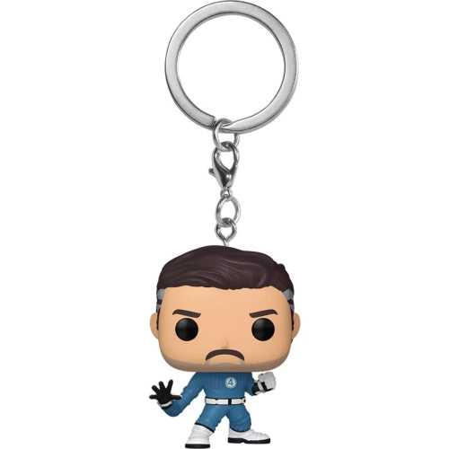 Funko Pop! Mister Fantastic Pocket Pop! Keychain Marvel Studios The Fantastic Four First Steps