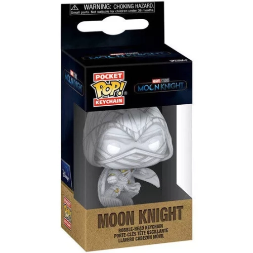 Funko Pop! Moon Knight Pocket Pop! Keychain Marvel Studios Moon Knight Box