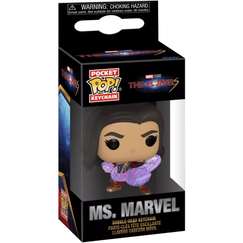 Funko Pop! Ms. Marvel Pocket Pop! Keychain Marvel Studios The Marvels Box