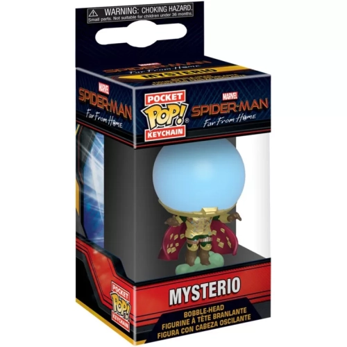 Funko Pop! Mysterio Pocket Pop! Keychain Marvel Spider-Man Far From Home Box