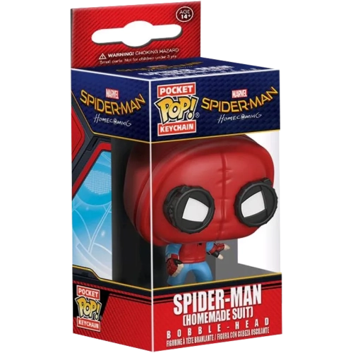 Funko Pop! Spider-Man (Homemade Suit) Pocket Pop! Keychain Box
