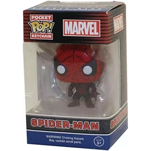 Funko Pop! Spider-Man Pocket Pop! Keychain Red and Black Box