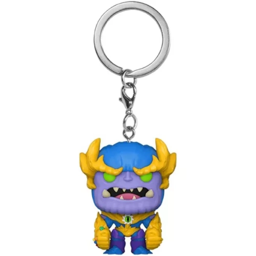 Funko Pop! Thanos Pocket Pop! Keychain Marvel Mech Strike Monster Hunters