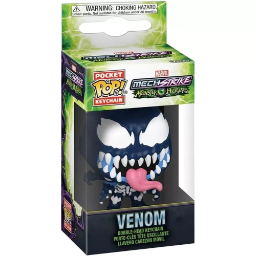 Funko Pop! Venom Pocket Pop! Keychain Marvel Mech Strike Monster Hunters Box