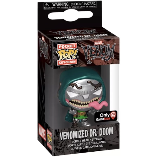 Funko Pop! Venomized Doctor Doom Pocket Pop! Keychain Box