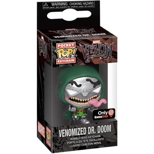 Funko Pop! Venomized Doctor Doom Pocket Pop! Keychain Box