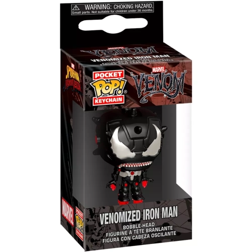 Funko Pop! Venomized Iron Man Pocket Pop! Keychain Box