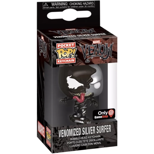 Funko Pop! Venomized Silver Surfer Pocket Pop! Keychain Box