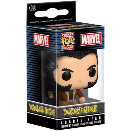 Funko Pop! Wolverine Pocket Pop! Keychain X-Men Marvel Box