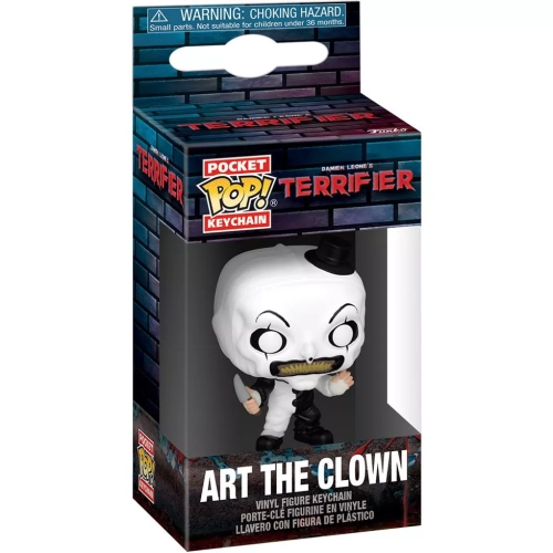 Funko Pop! Art the Clown Pocket Pop! Keychain Damien Leone's Terrifier Box