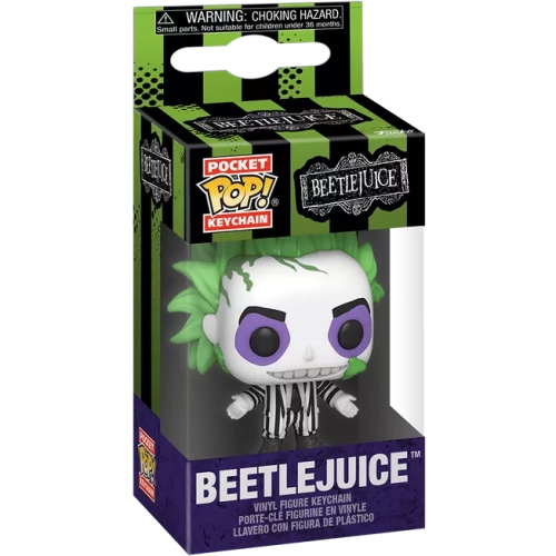 Funko Pop! Beetlejuice Pocket Pop! Keychain Movies Box