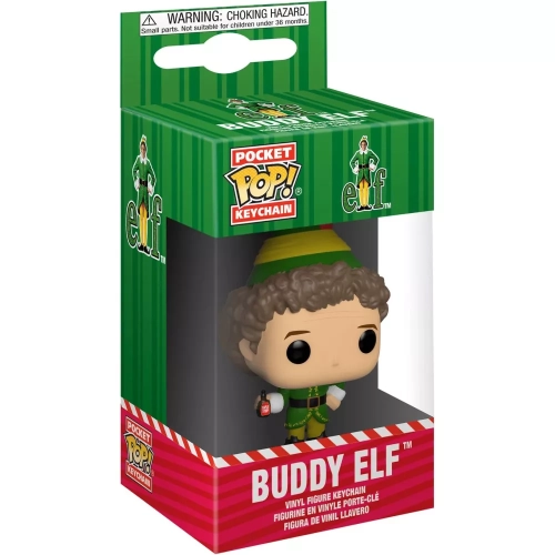 Funko Pop! Buddy Elf Pocket Pop! Keychain Movies Vinyl Figure Box