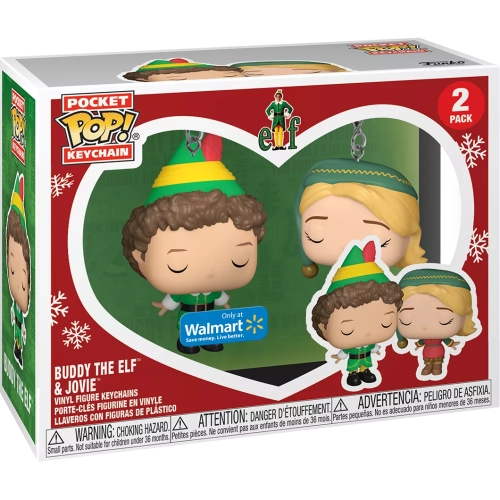 Funko Pop! Buddy Elf 2 Pack Movies Vinyl Figure Box