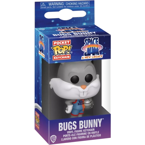 Funko Pop! Bugs Bunny Pocket Pop! Keychain Space Jam A New Legacy Box