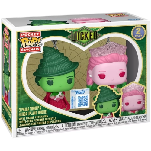 Funko Pop! Glinda 2 Pack Ombre Wicked Movies Vinyl Figure Box