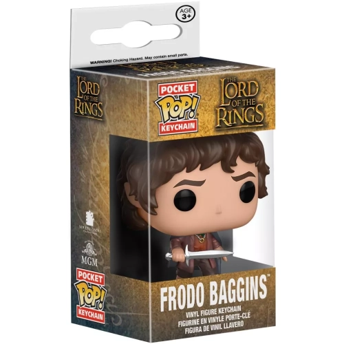 Funko Pop! Frodo Baggins Pocket Pop! Keychain The Lord of the Rings Box
