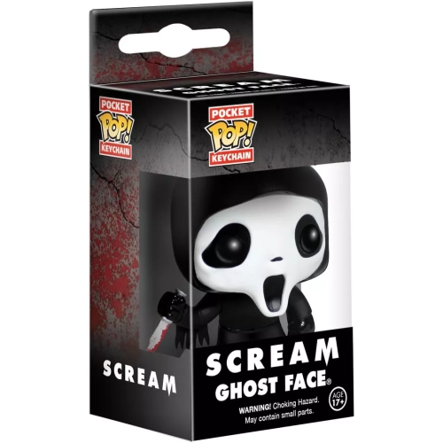 Funko Pop! Ghost Face Pocket Pop! Keychain Scream Movies Box