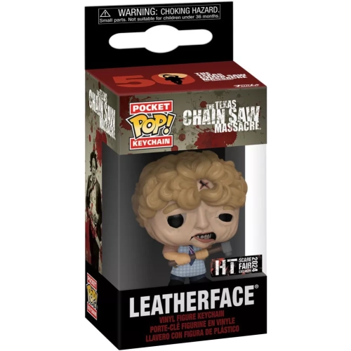 Funko Pop! Leatherface Pocket Pop! Keychain The Texas Chain Saw Massacre Box