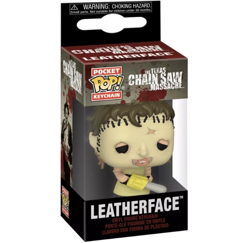 Funko Pop! Leatherface Pocket Pop! Keychain Classic Box