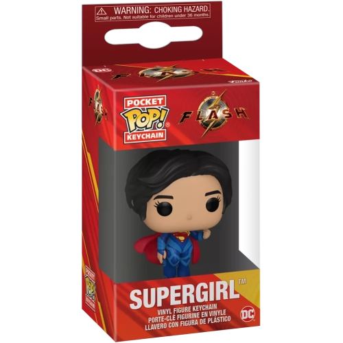 Funko Pop! Supergirl Pocket Pop! Keychain DC The Flash Box