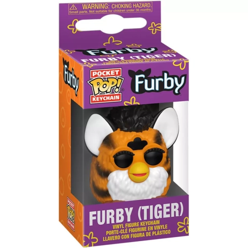 Funko Pop! Furby (Tiger) Pocket Pop! Keychain Retro Toys Box